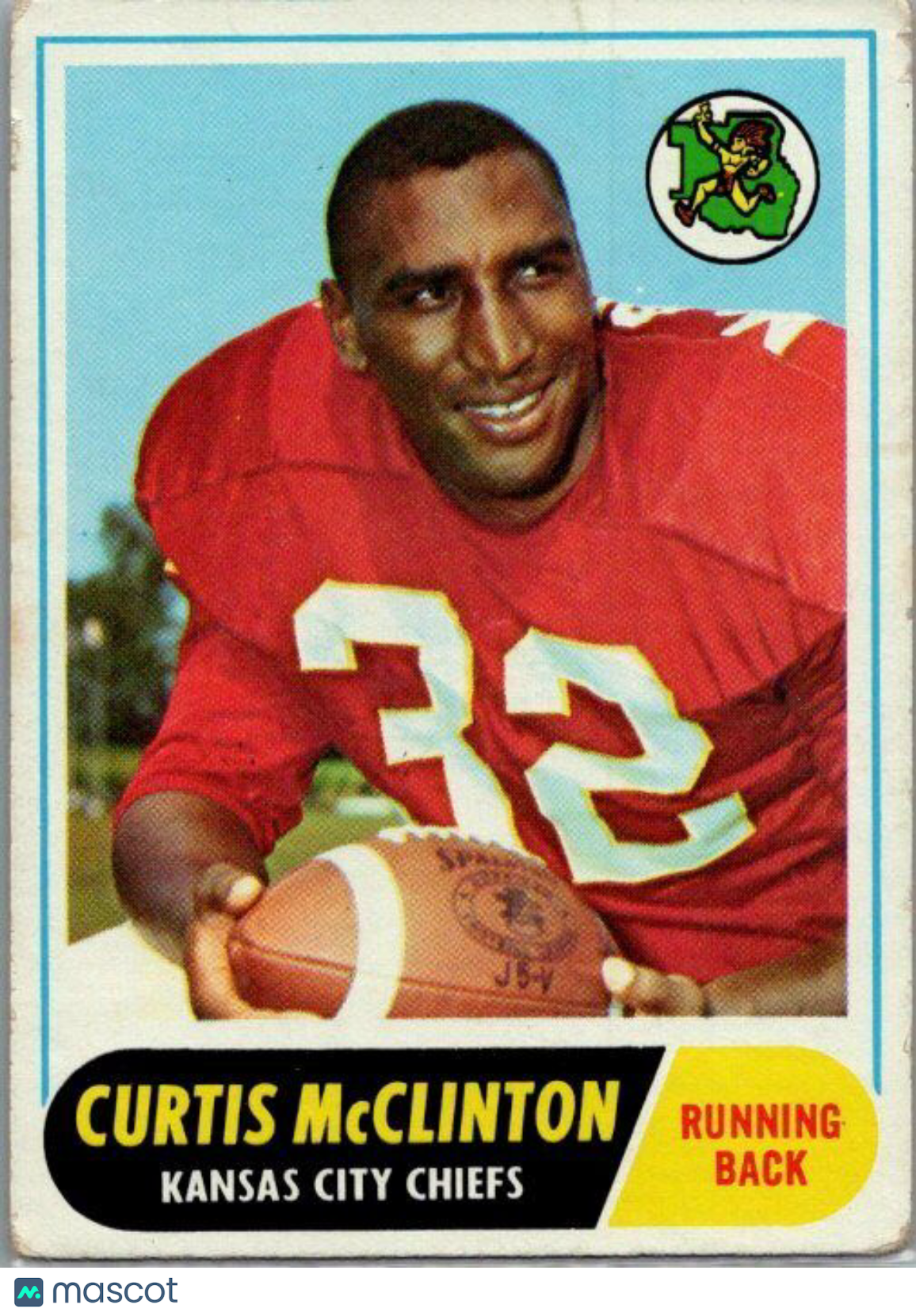 1968 Topps #67 Curtis McClinton