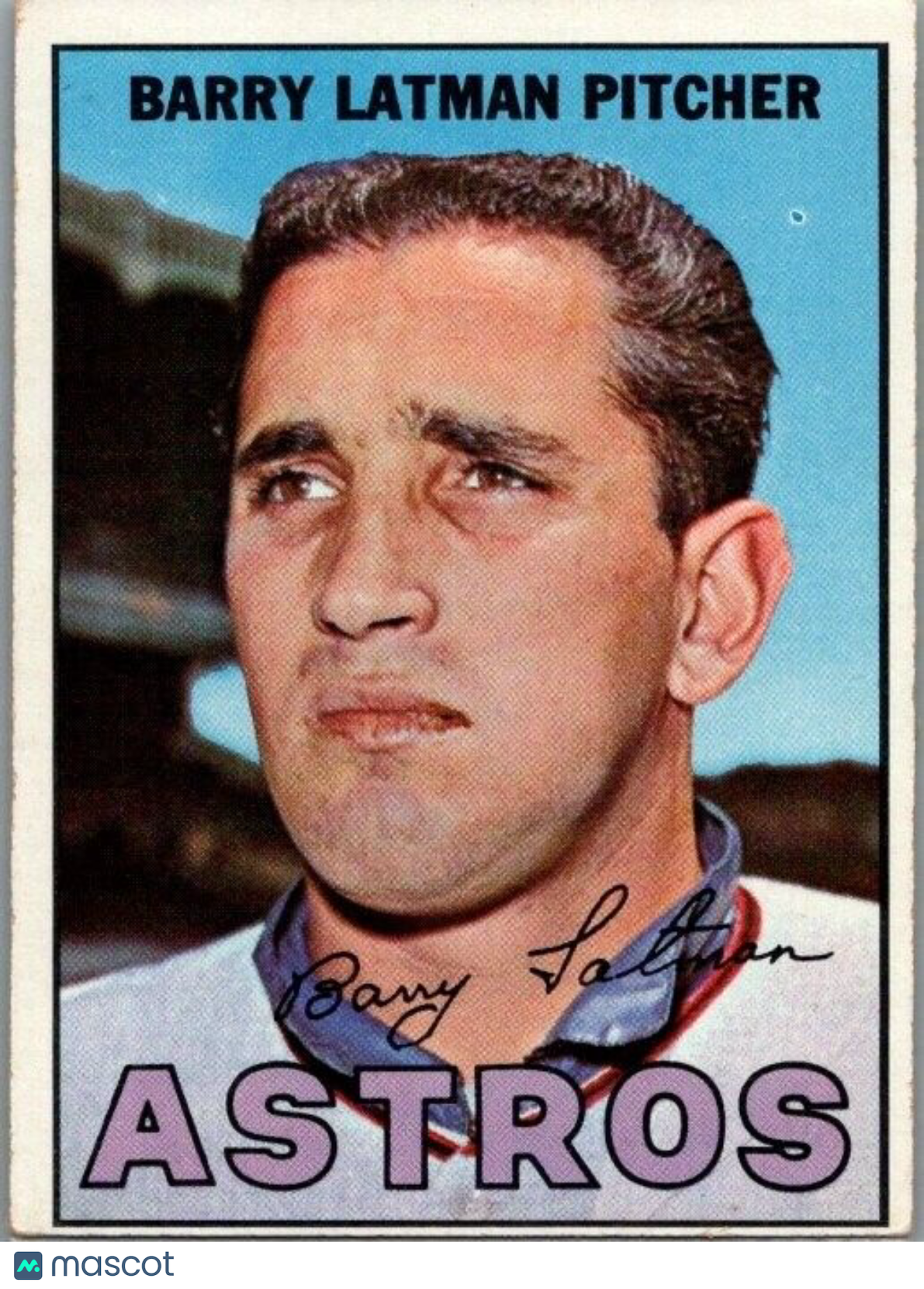 1967 Topps - #28 Barry Latman