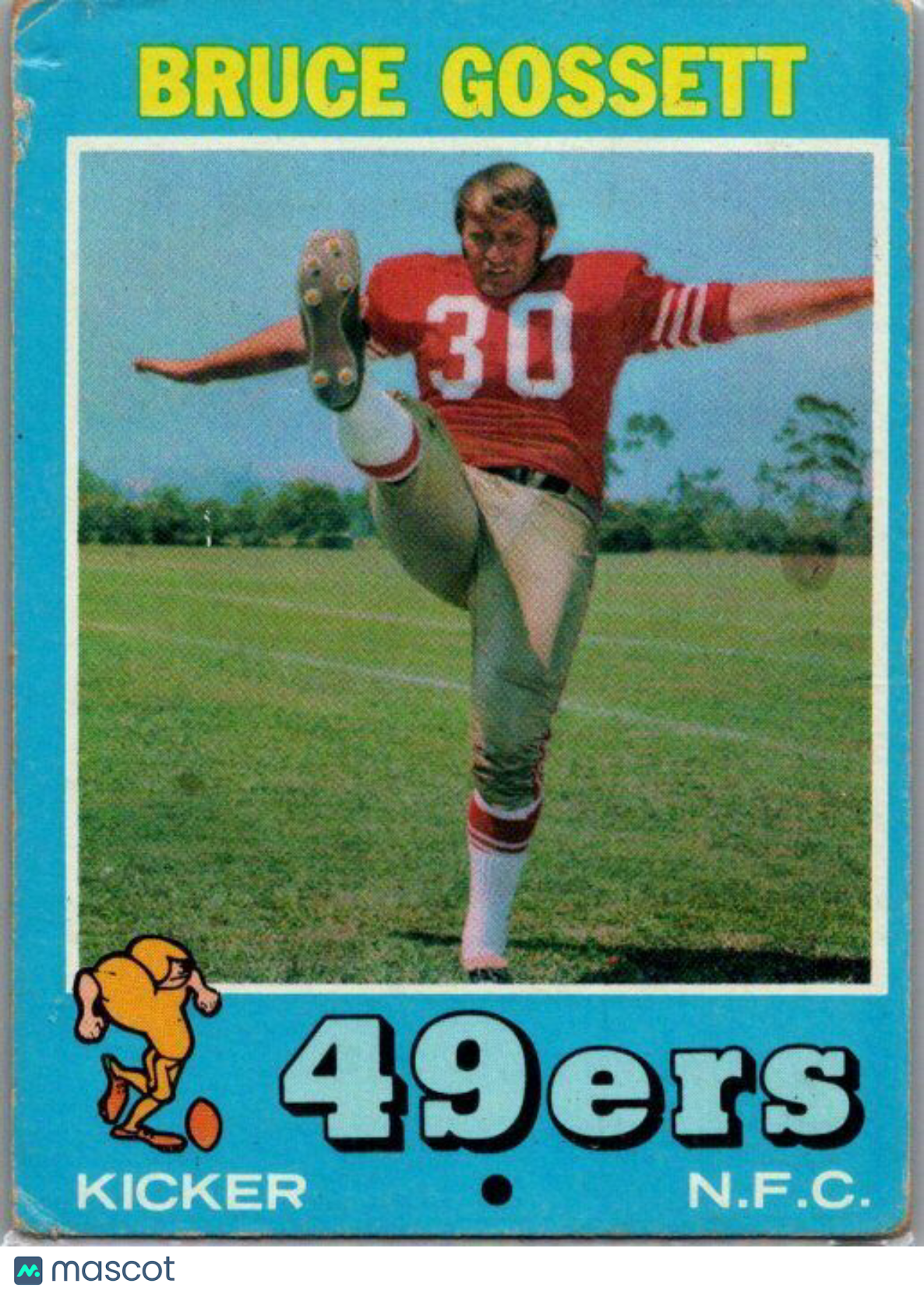 1971 Topps #77 Bruce Gossett