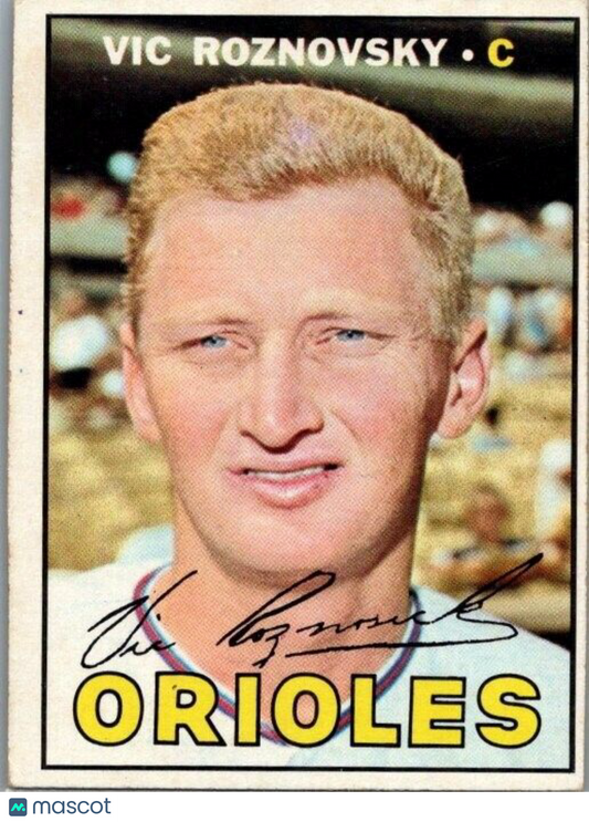 1967 Topps - #163 Vic Roznovsky