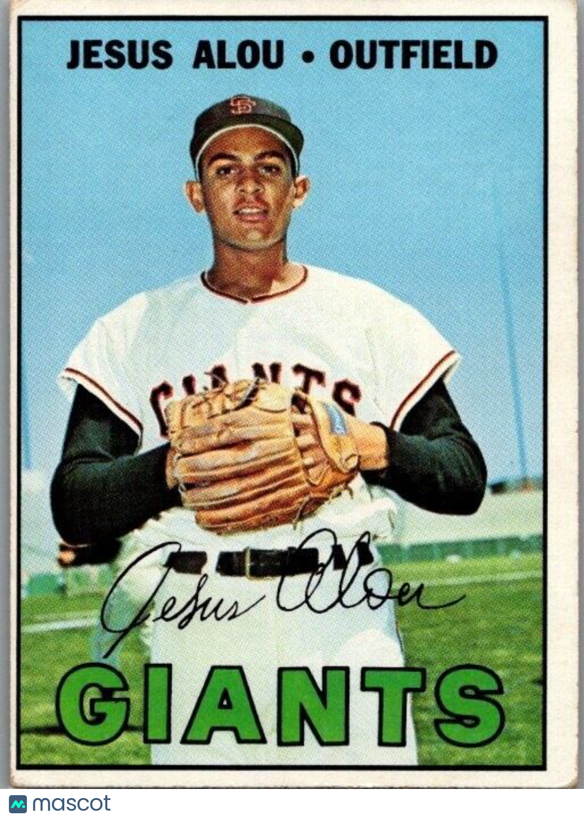 1967 Topps - #332 Jesus Alou