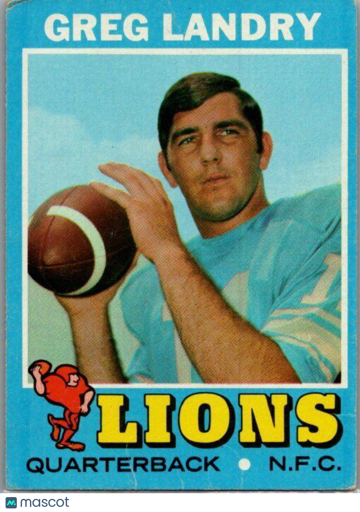 1971 Topps #11 Greg Landry