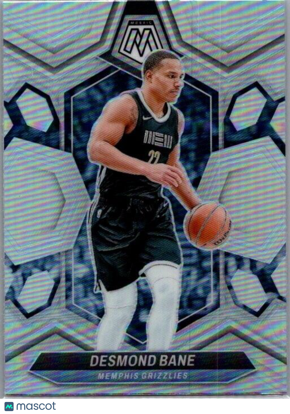 2023-24 Panini Mosaic - Silver Prizm #60 Deni Avdija