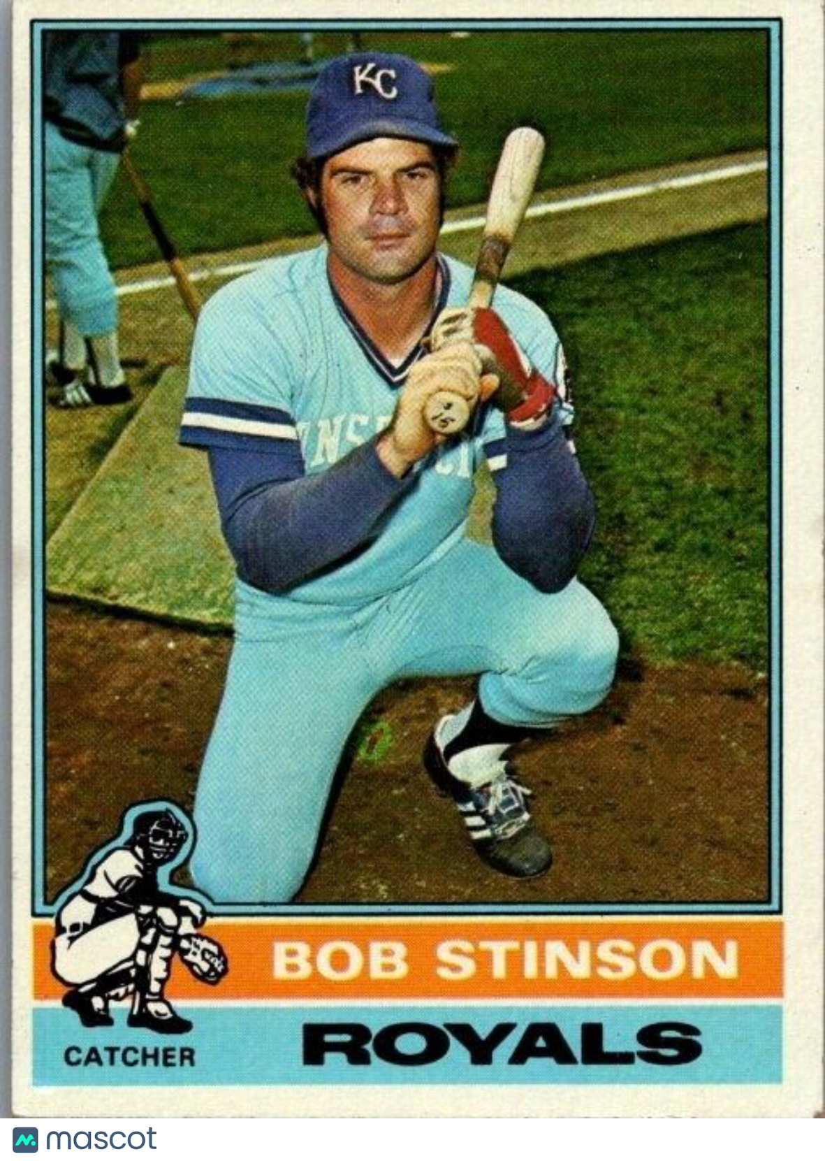 1976 Topps - #466 Bob Stinson