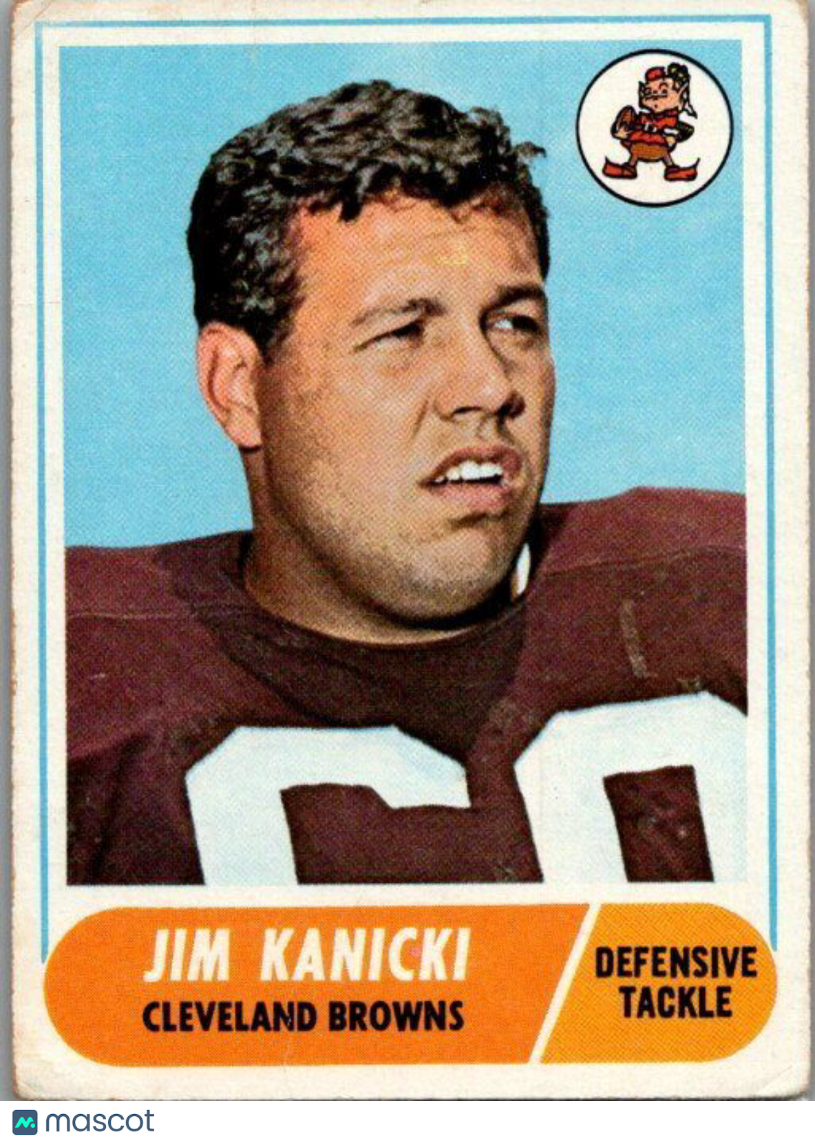 1968 Topps #180 Jim Kanicki