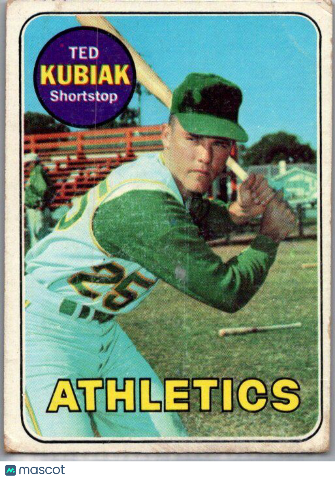 1969 Topps #281 Ted Kubiak