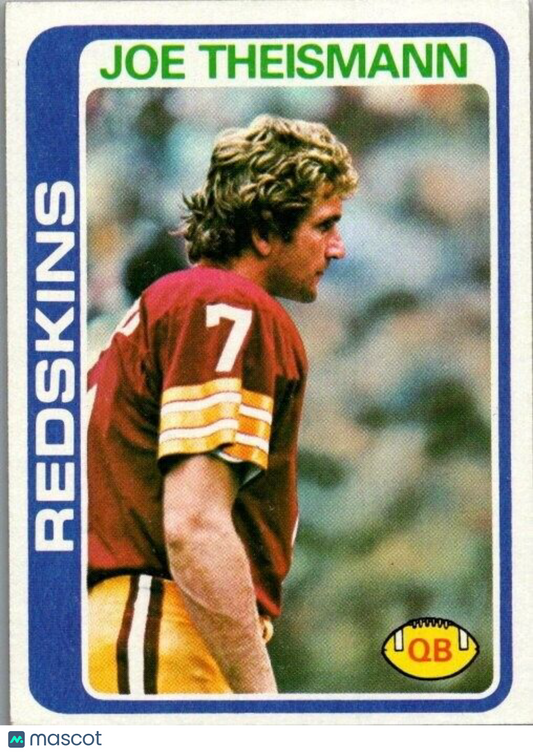 1978 Topps - #416 Joe Theismann