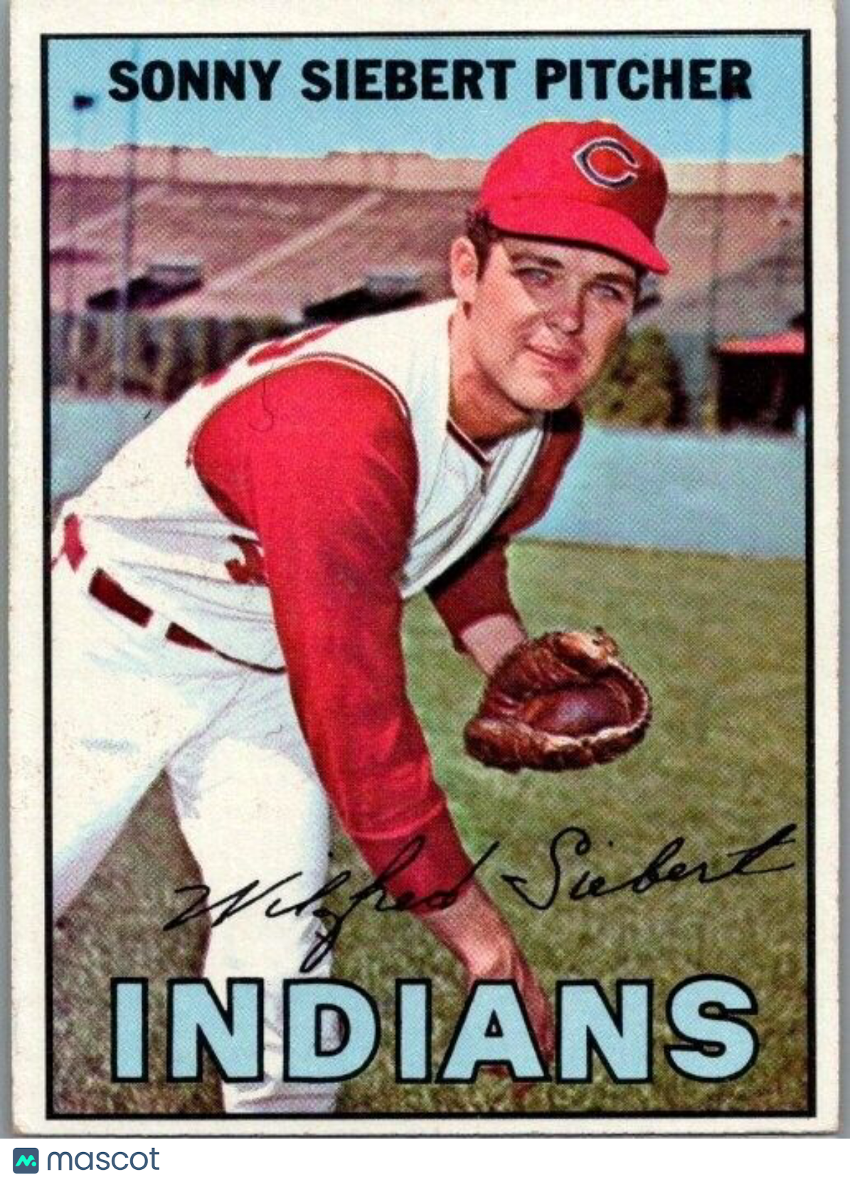 1967 Topps - #95 Sonny Siebert