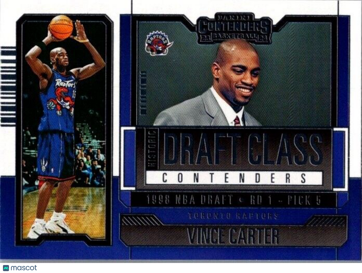 2023-24 Panini Contenders - Historic Draft Class Contenders #19 Vince Carter