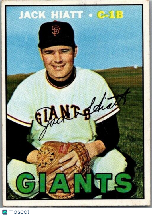 1967 Topps - #368 Jack Hiatt