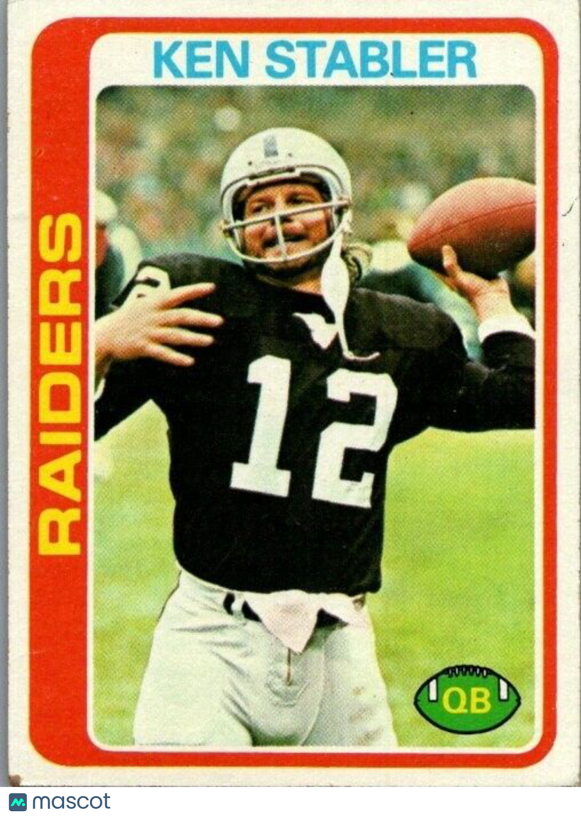 1978 Topps - #365 Ken Stabler