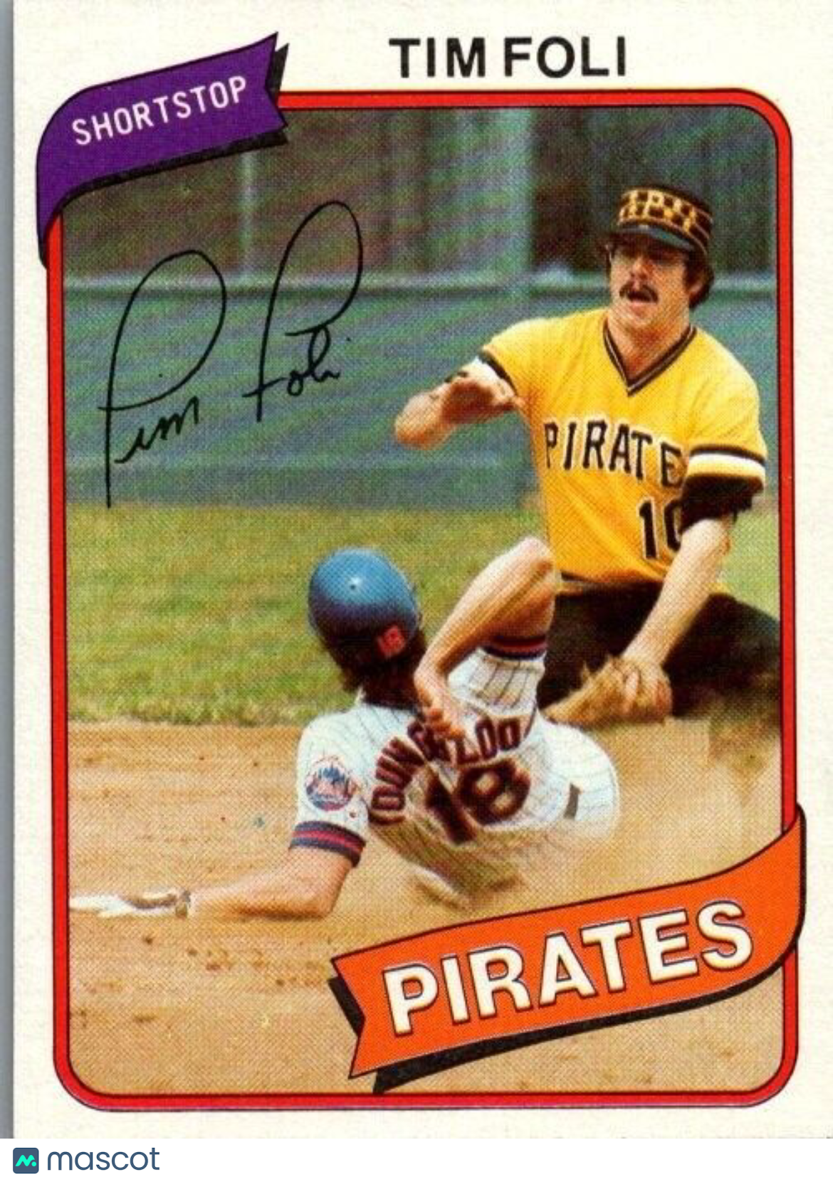 1980 Topps - #246 Tim Foli