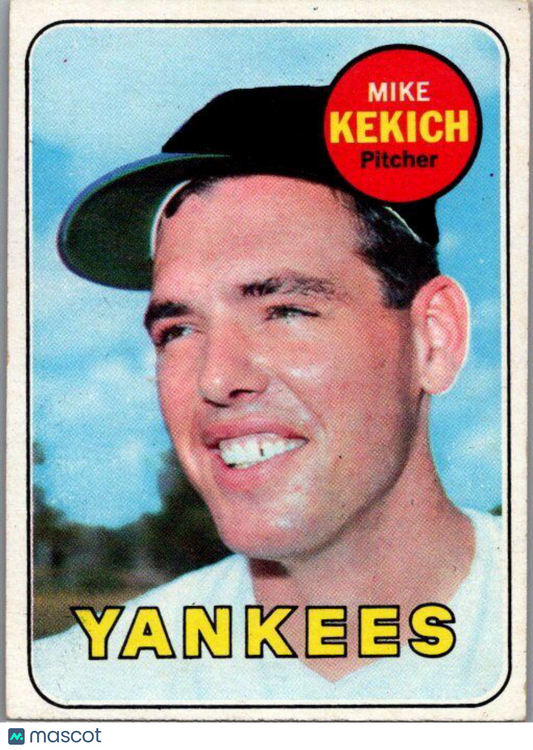 1969 Topps #262 Mike Kekich