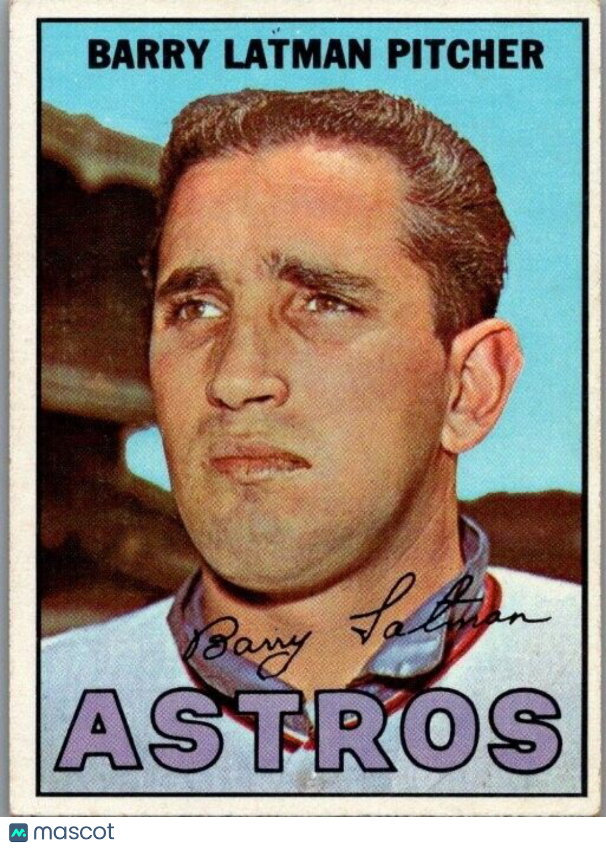 1967 Topps - #28 Barry Latman