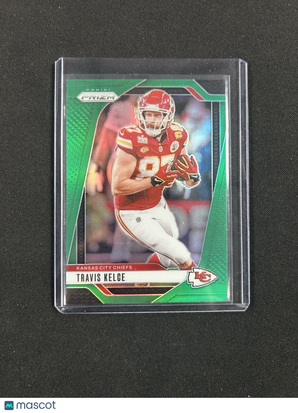 2024 Panini Green Prizm #140 Travis Kelce