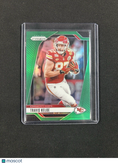 2024 Panini Green Prizm #140 Travis Kelce