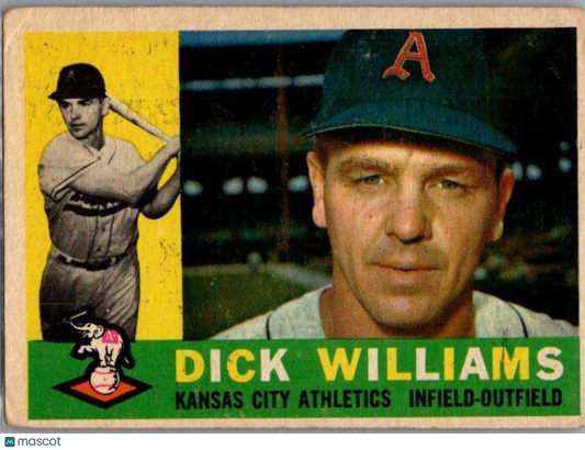 1960 Topps #188 Dick Williams