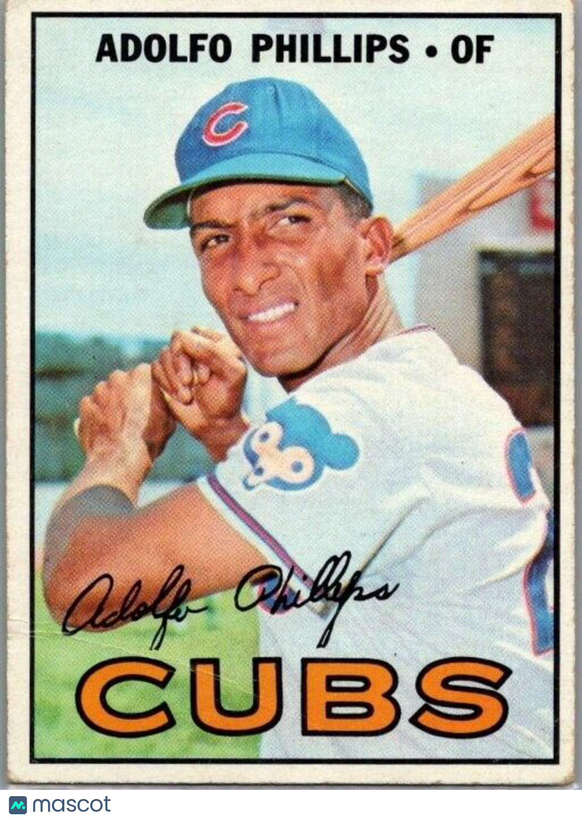 1967 Topps - #148 Adolfo Phillips