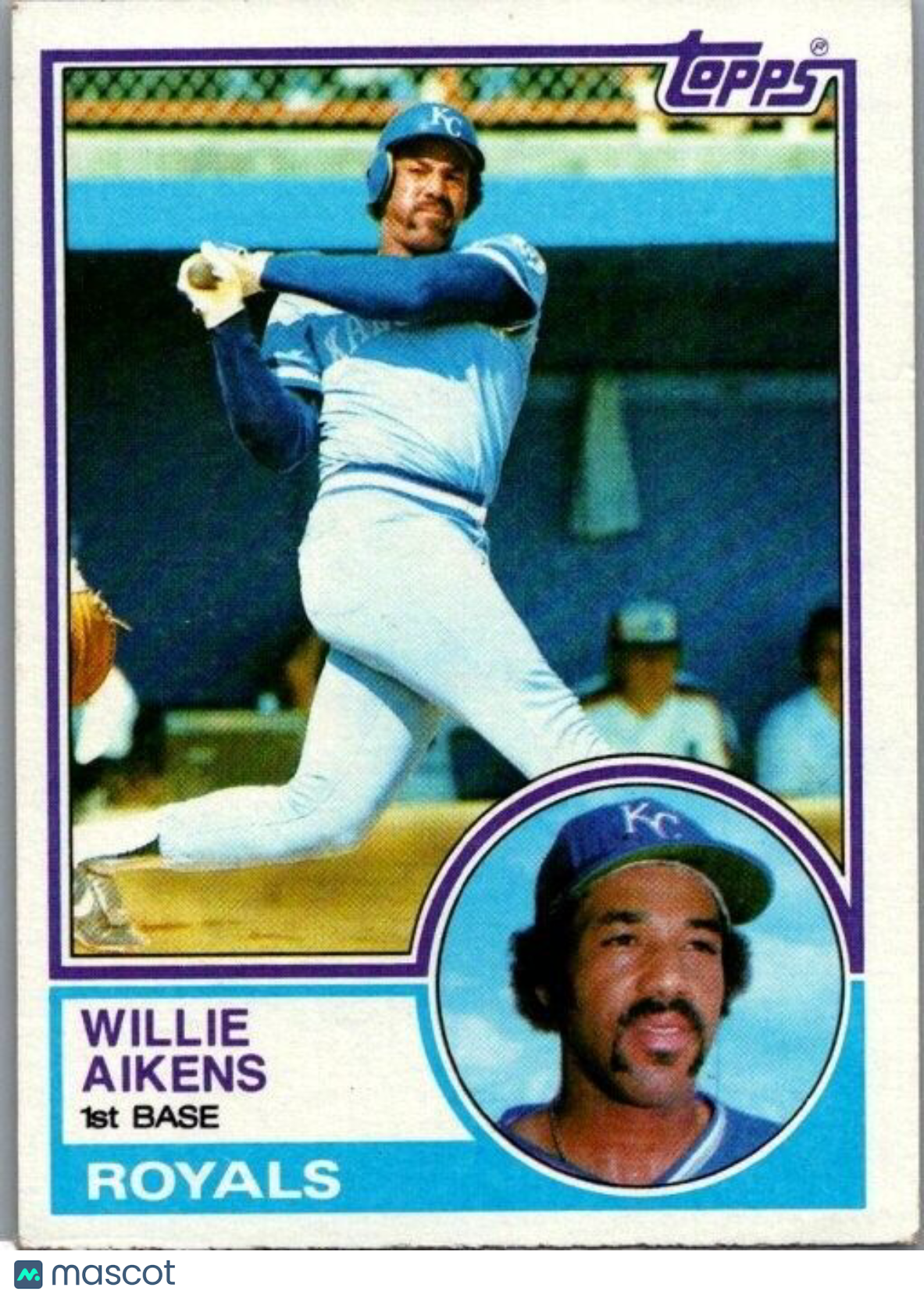 1983 Topps - #136 Willie Aikens