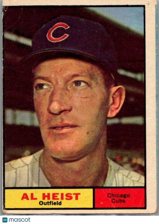 1961 Topps #302 Al Heist