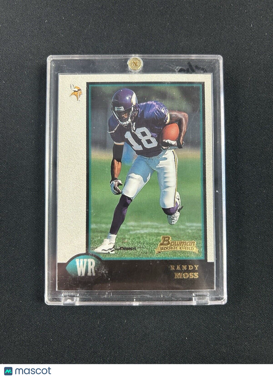 1998 Topps Bowman Rookie #182 Randy Moss