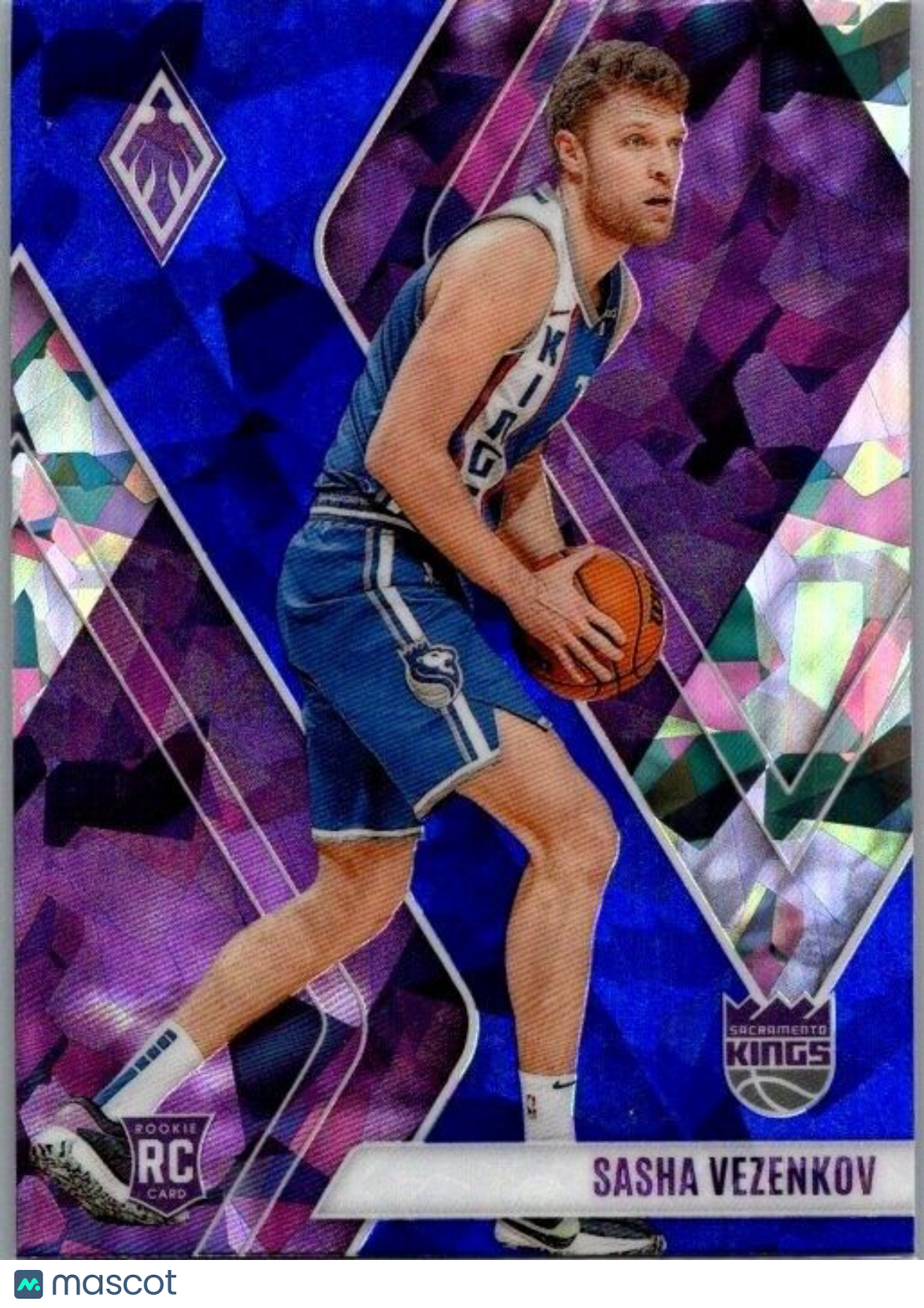 2023-24 Panini Phoenix - Rookies #274 Sasha Vezenkov (RC) Blue Ice