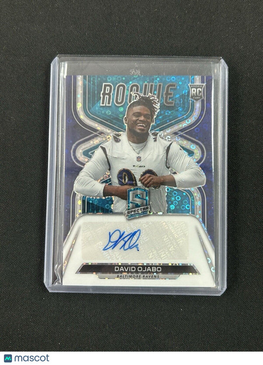 2022 Panini Spectra Rookie Auto Disco David Ojabo /50