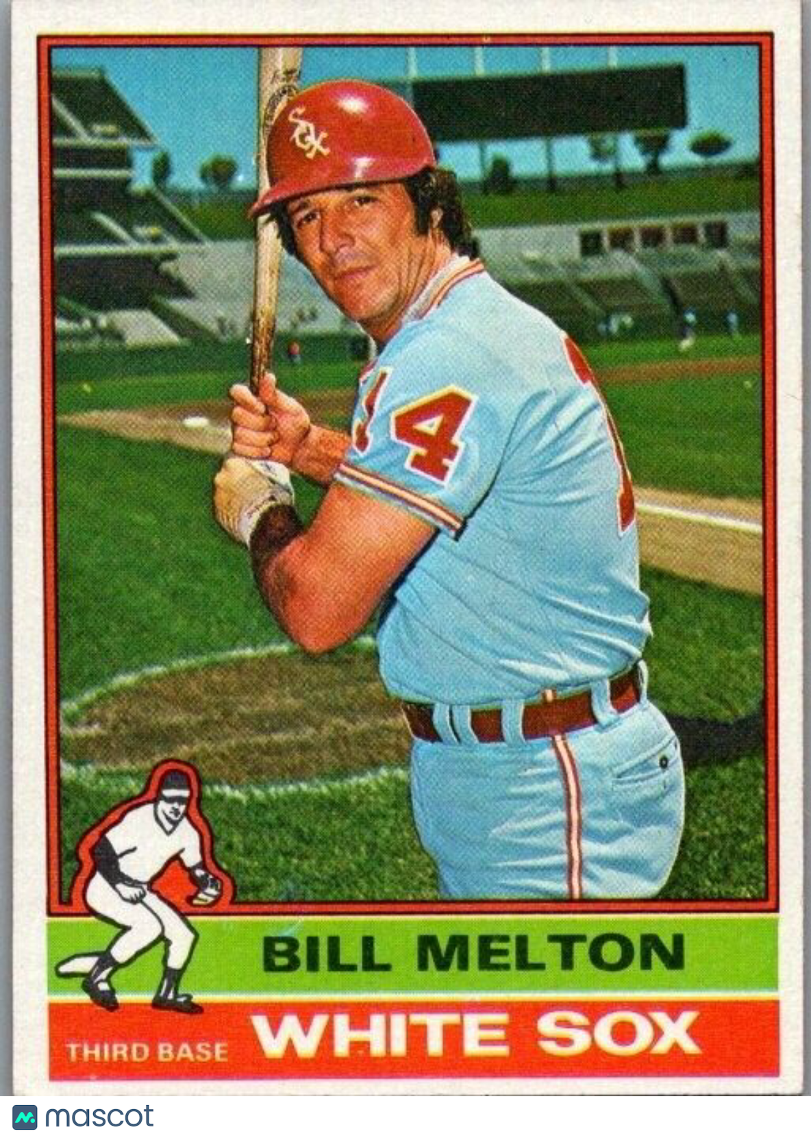 1976 Topps - #309 Bill Melton