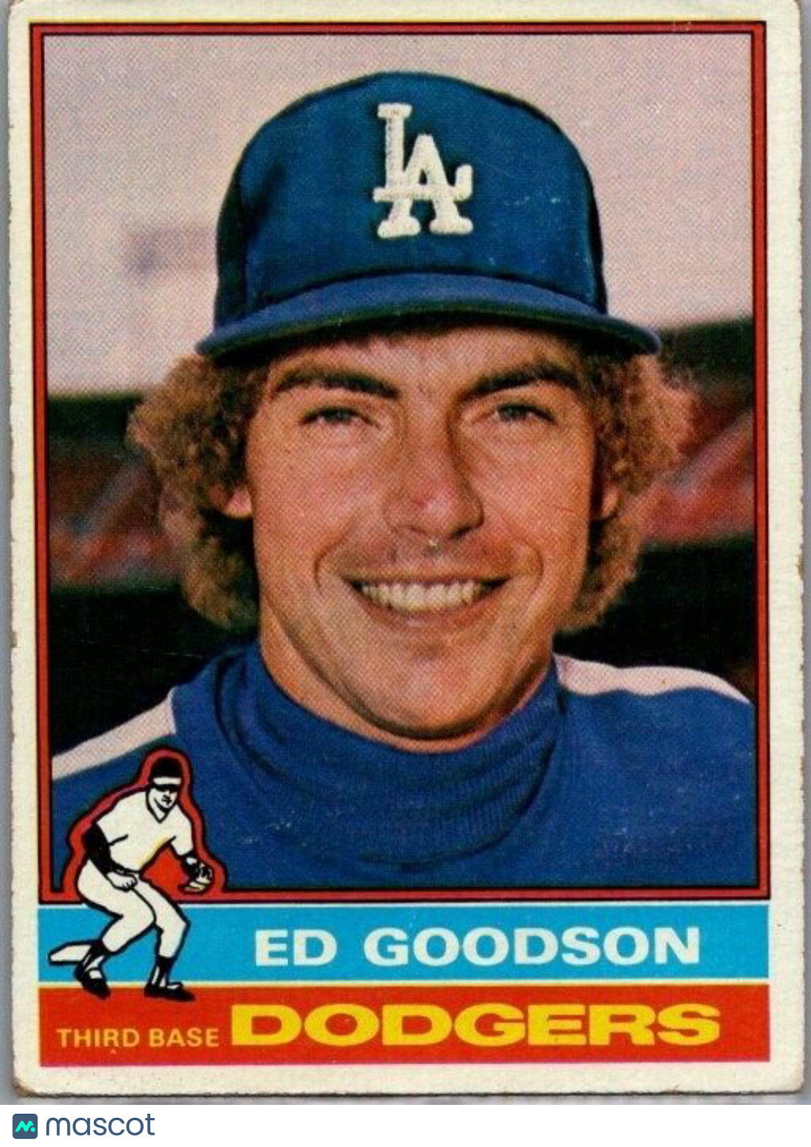 1976 Topps - #386 Ed Goodson