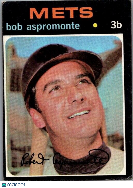 1971 Topps - #469 Bob Aspromonte