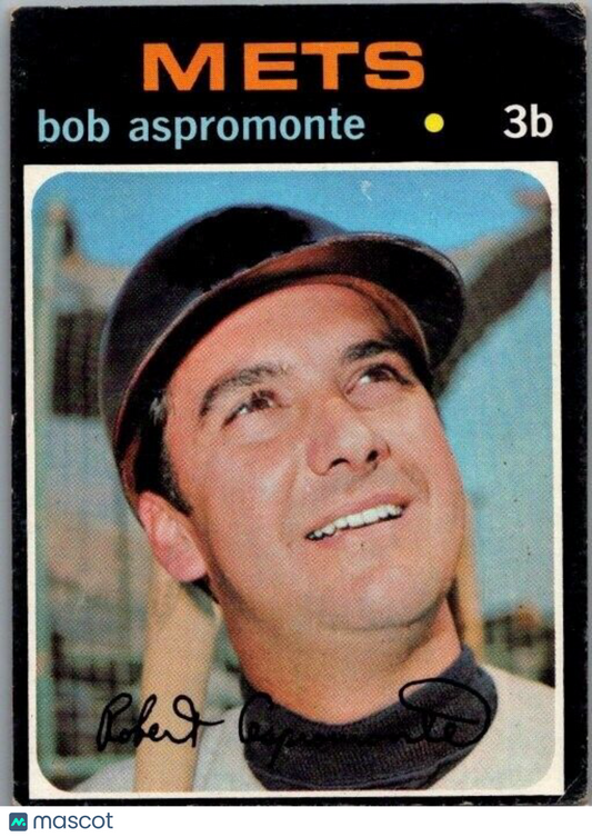 1971 Topps - #469 Bob Aspromonte