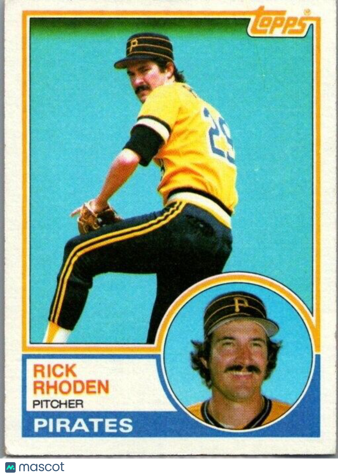 1983 Topps - #781 Rick Rhoden