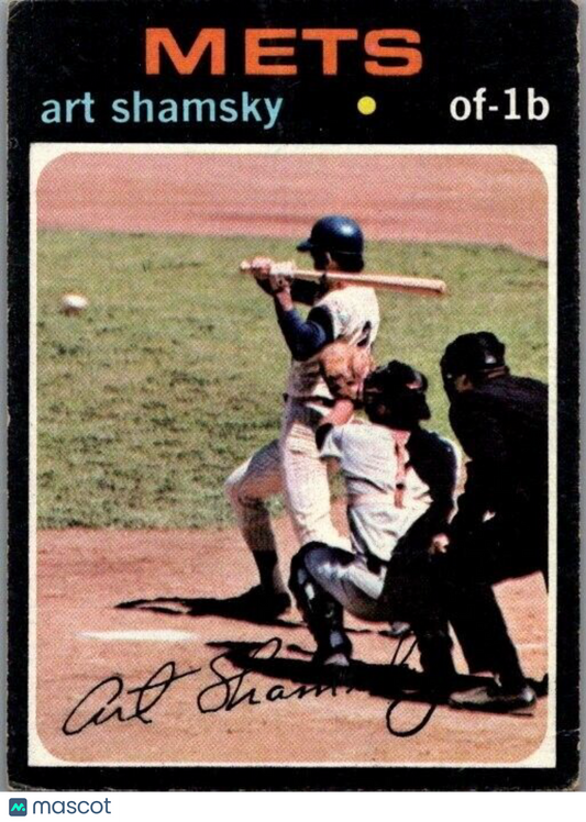 1971 Topps - #445 Art Shamsky