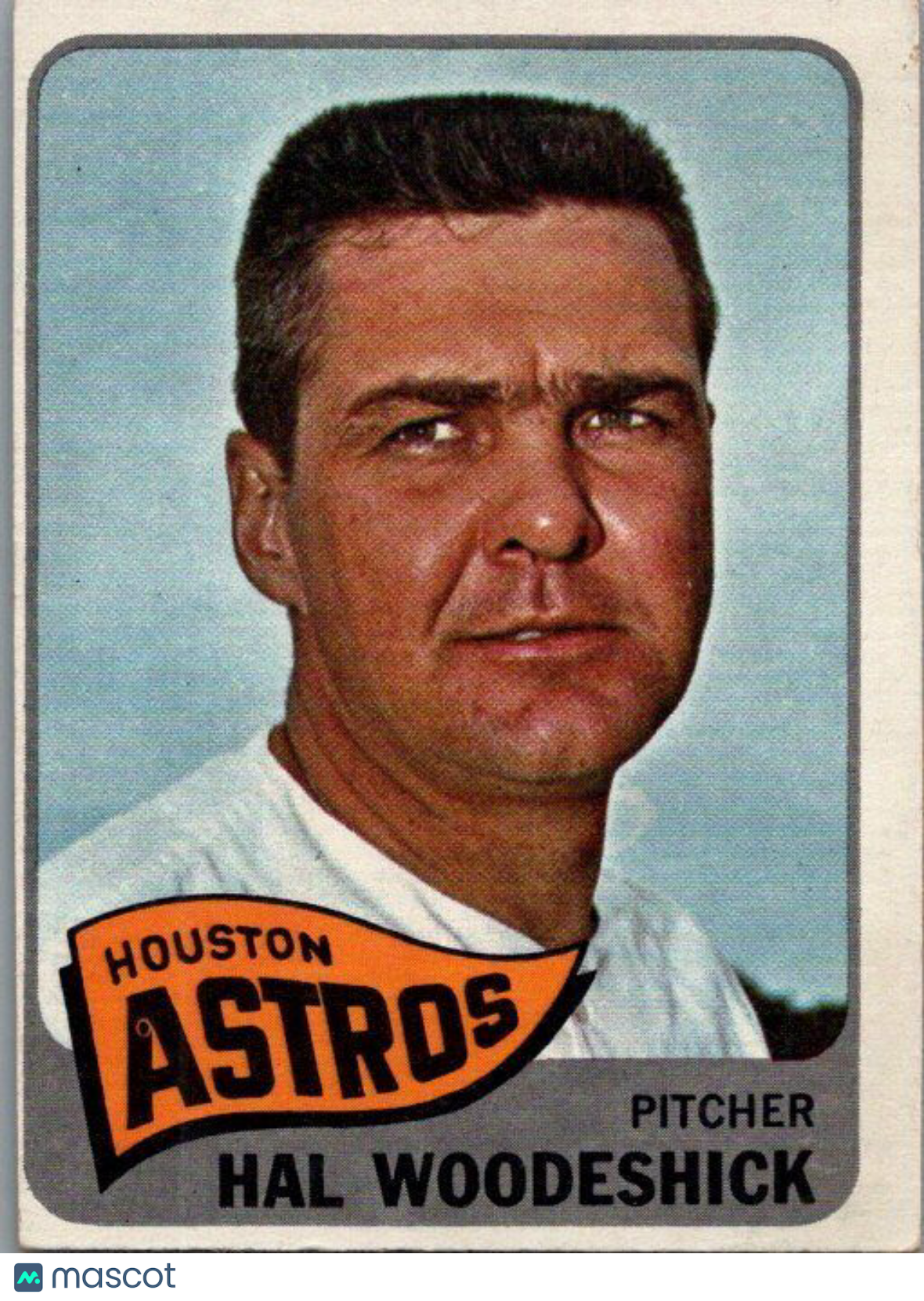 1965 Topps #179 Hal Woodeshick