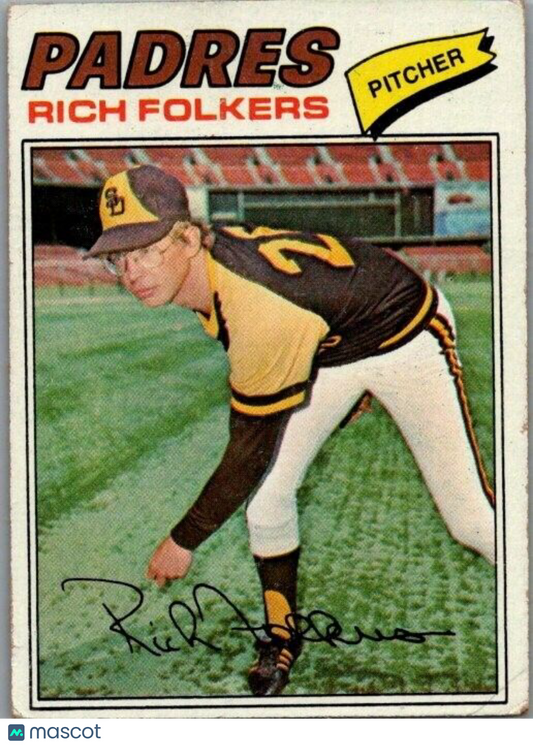 1977 Topps - #372 Rich Folkers