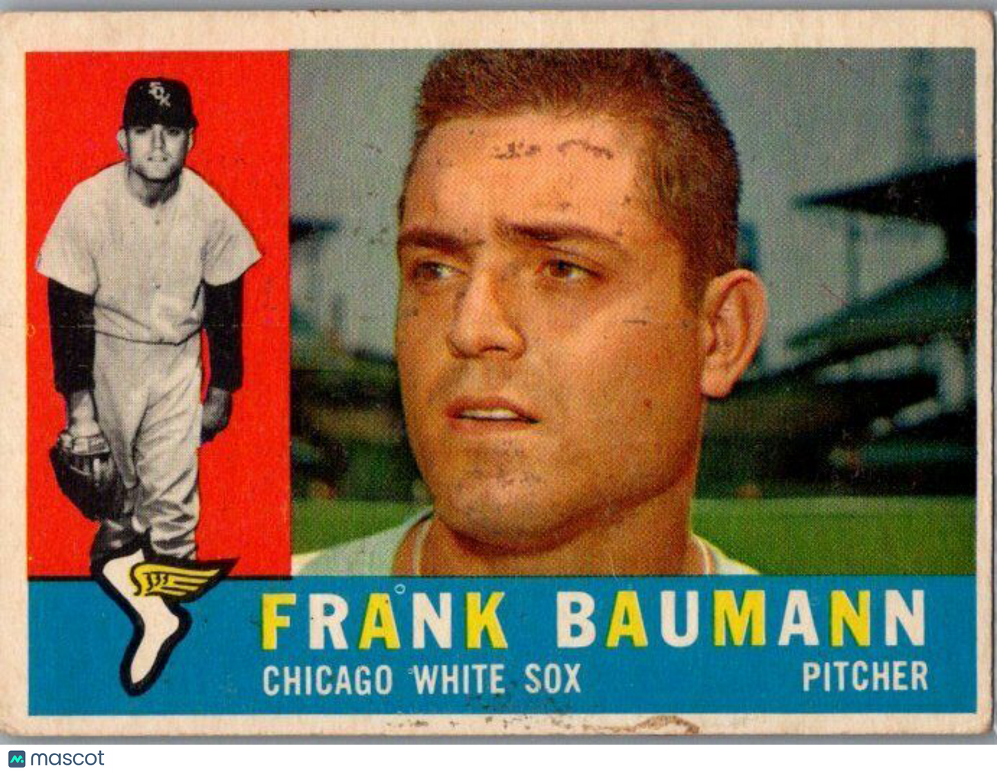 1960 Topps #306 Frank Baumann