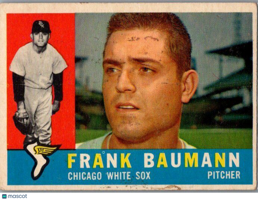 1960 Topps #306 Frank Baumann