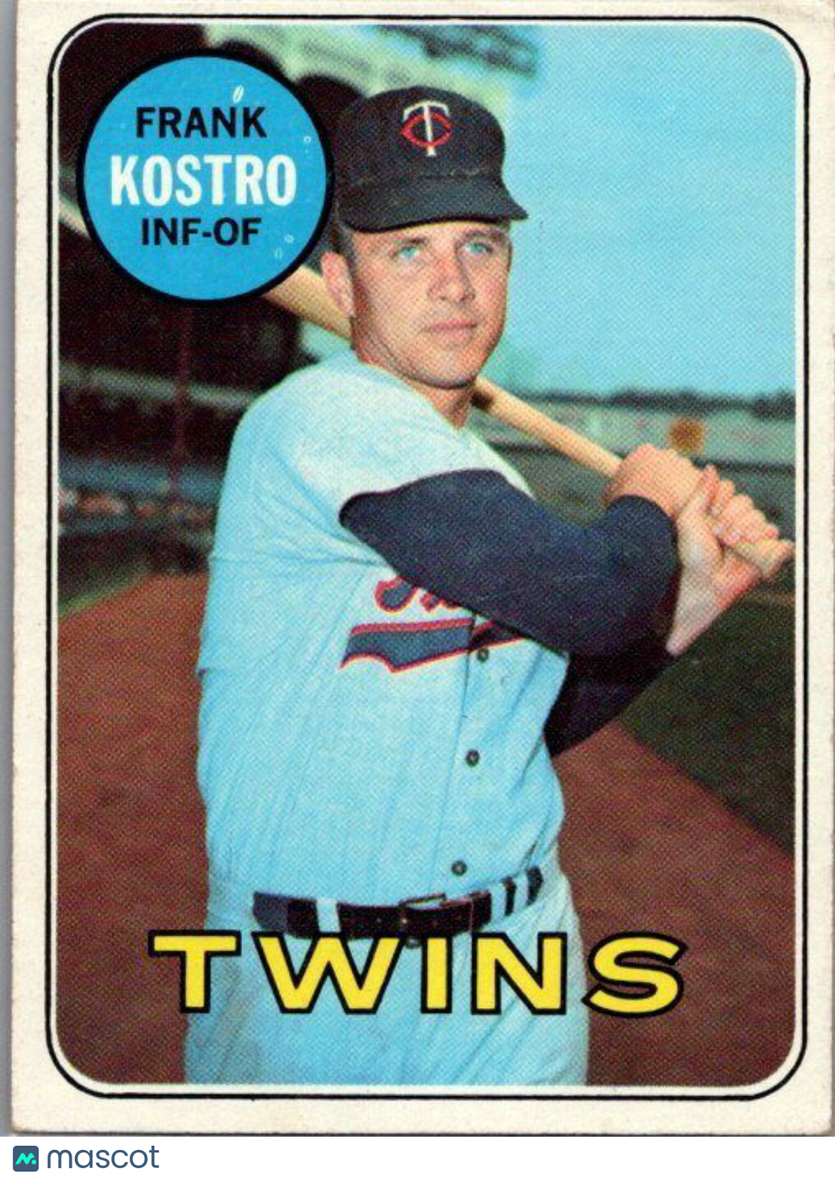 1969 Topps #242 Frank Kostro