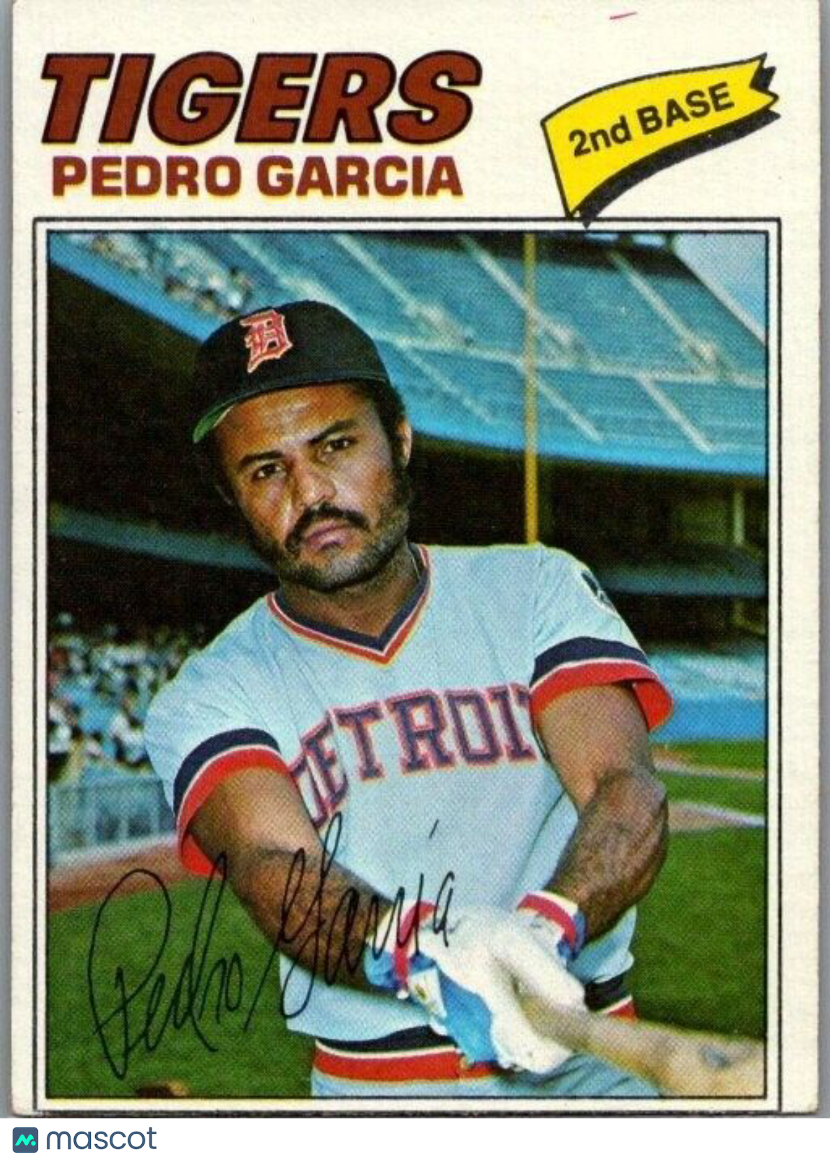 1977 Topps - #453 Pedro Garcia