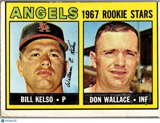 1967 Topps #367 Angels 1967 Rookie Stars (Bill Kelso / Don Wallace)