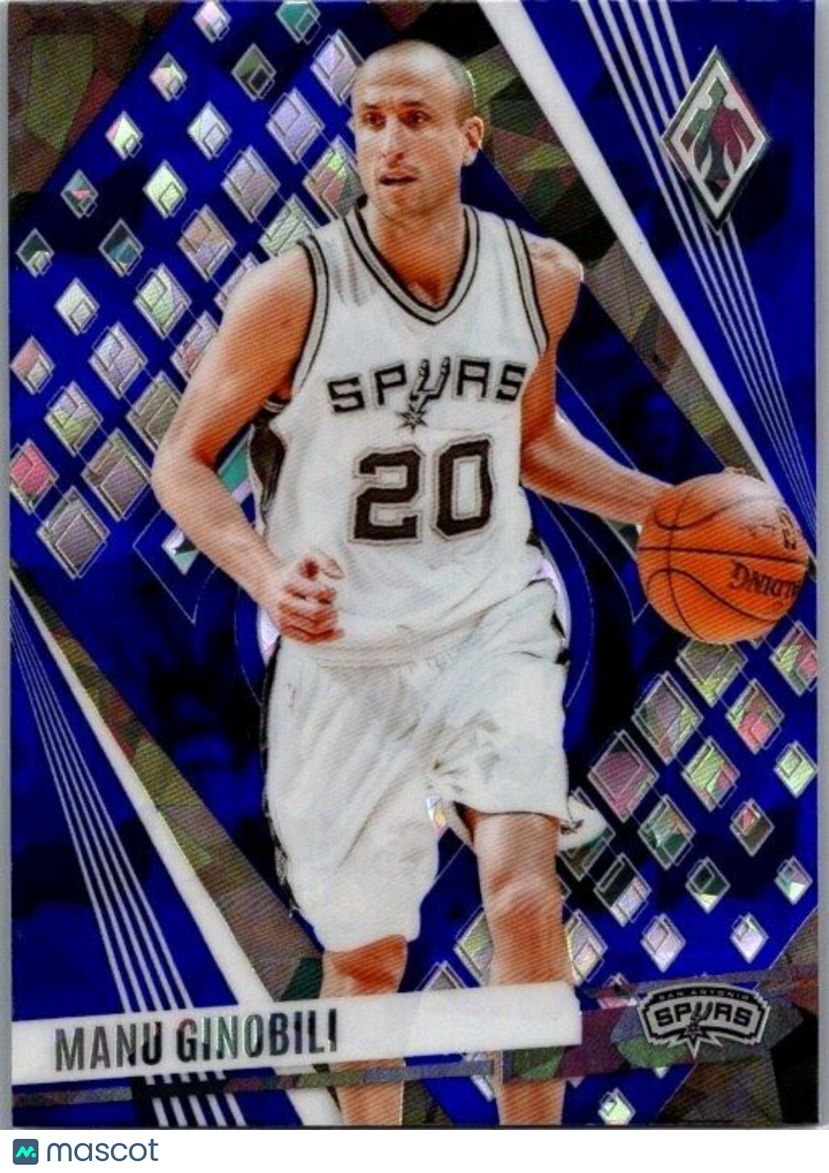 2023-24 Panini Phoenix - #49 Manu Ginobili Blue Ice