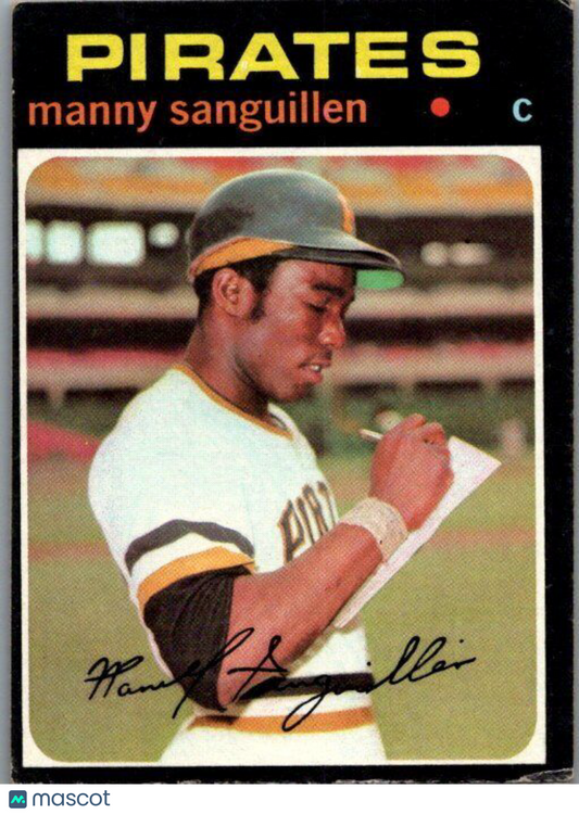 1971 Topps #480 Manny Sanguillen