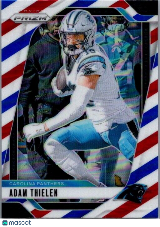 2024 Panini Prizm Football #39 Adam Thielen Red White Blue