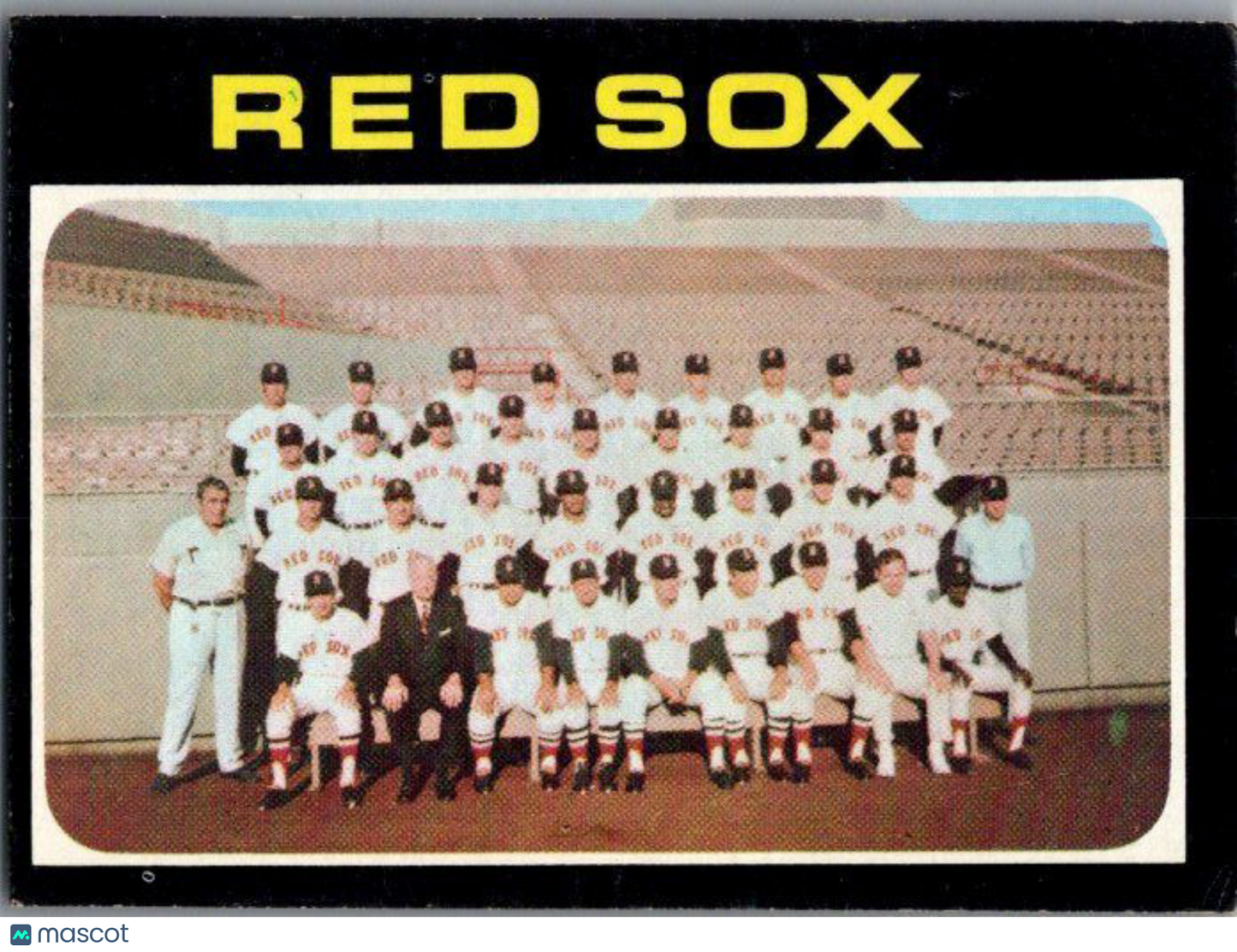 1971 Topps #386 Boston Red Sox