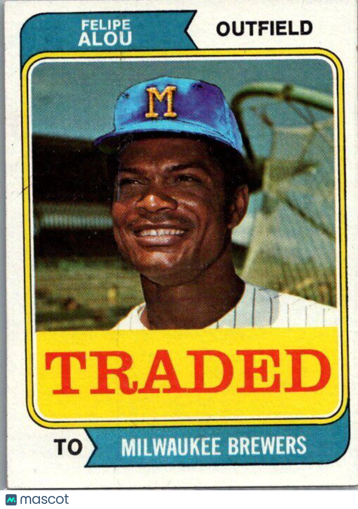 1974 Topps #485T Felipe Alou Traded