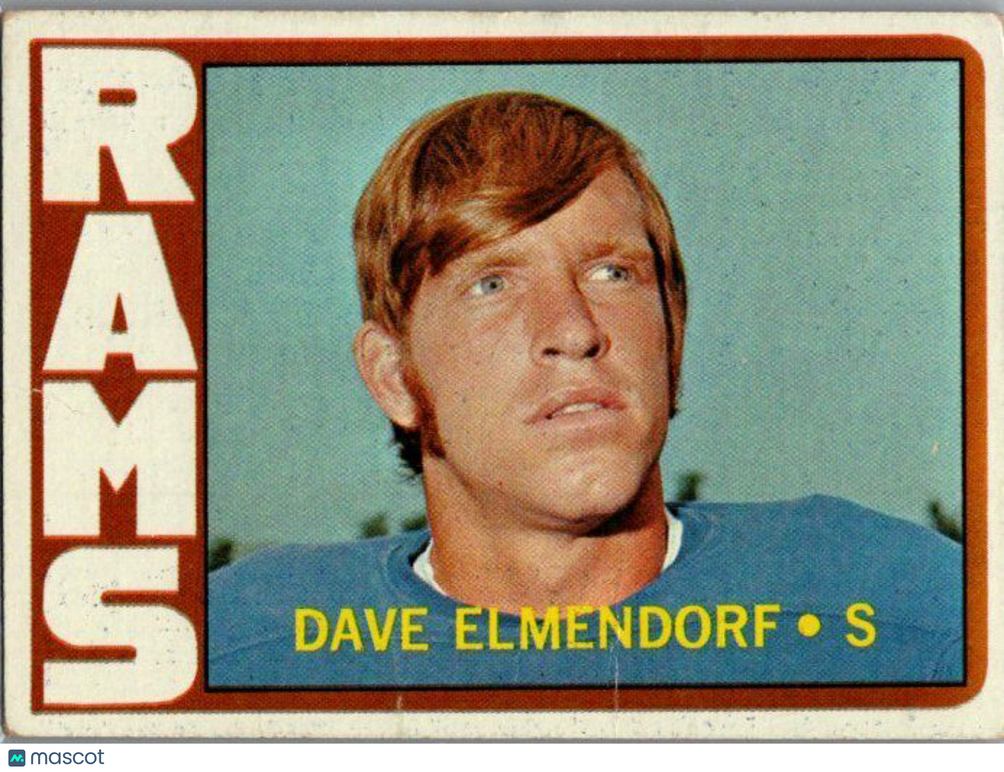 1972 Topps #109 Dave Elmendorf