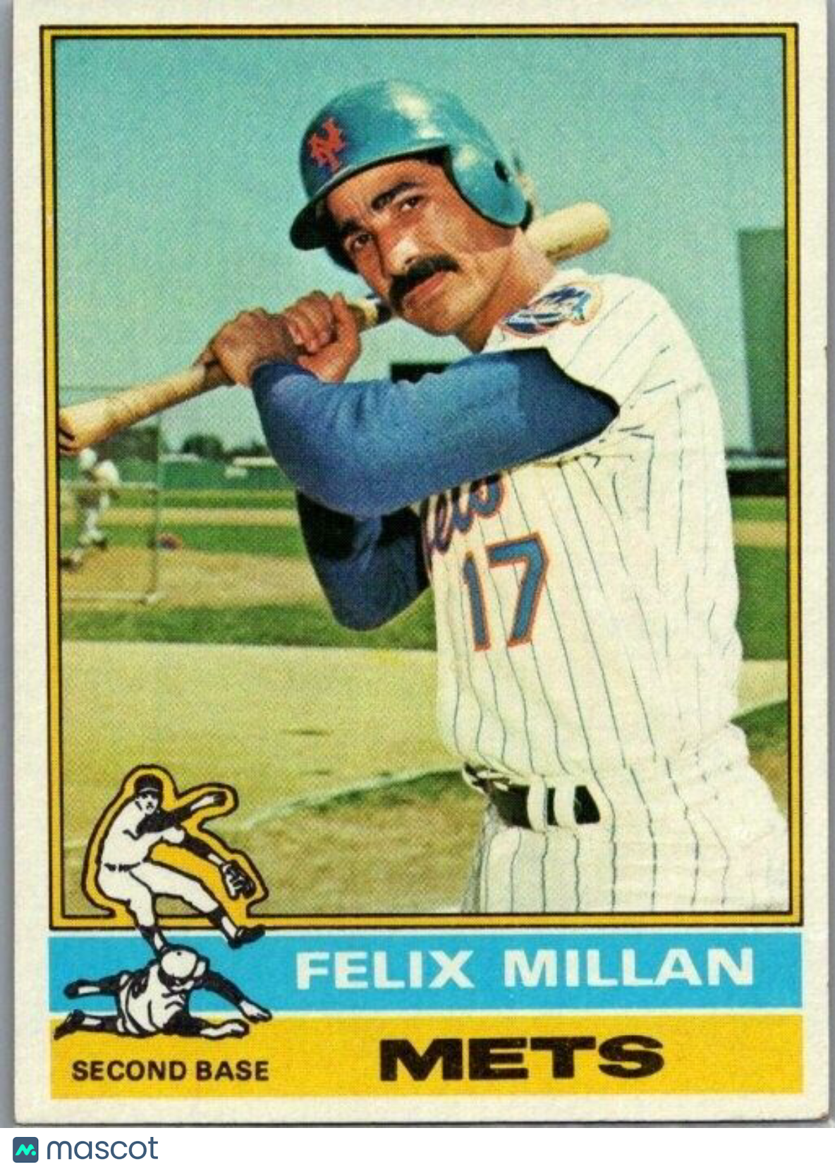 1976 Topps - #245 Felix Millan