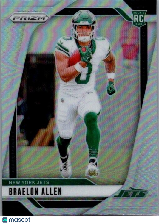 2024 Panini Prizm Football #311 Braelon Allen Silver Prizm Rookie RC