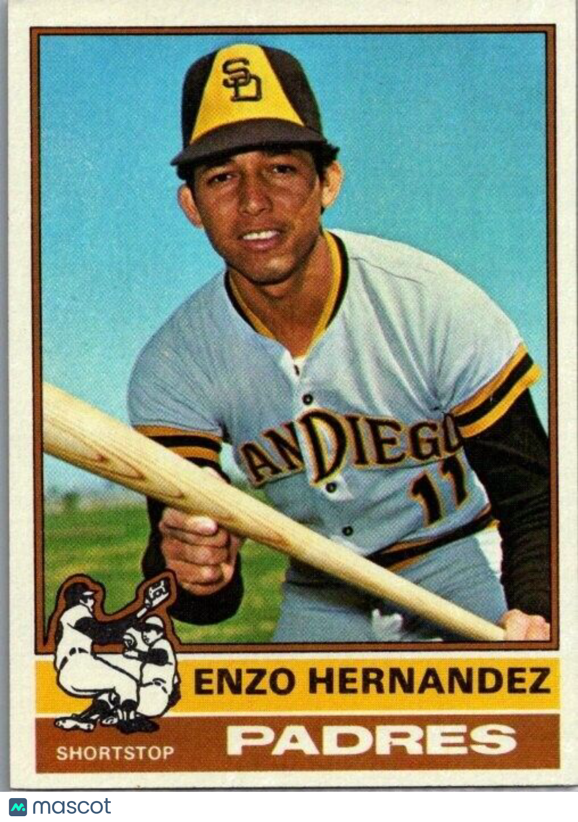 1976 Topps - #289 Enzo Hernandez