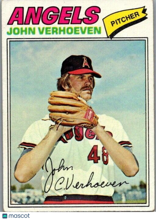 1977 Topps John Verhoeven #91